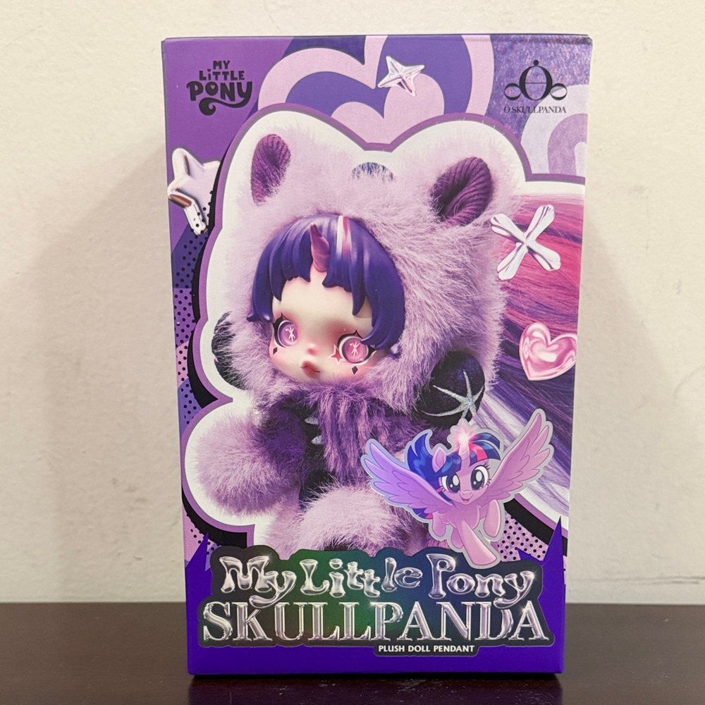 My Little Pony Skullpanda NWT. Confirmed Fluttershy